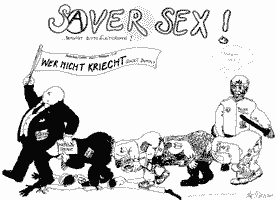 Wer nicht kriecht guckt dumm!