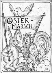 Ostermarschpaar s/w